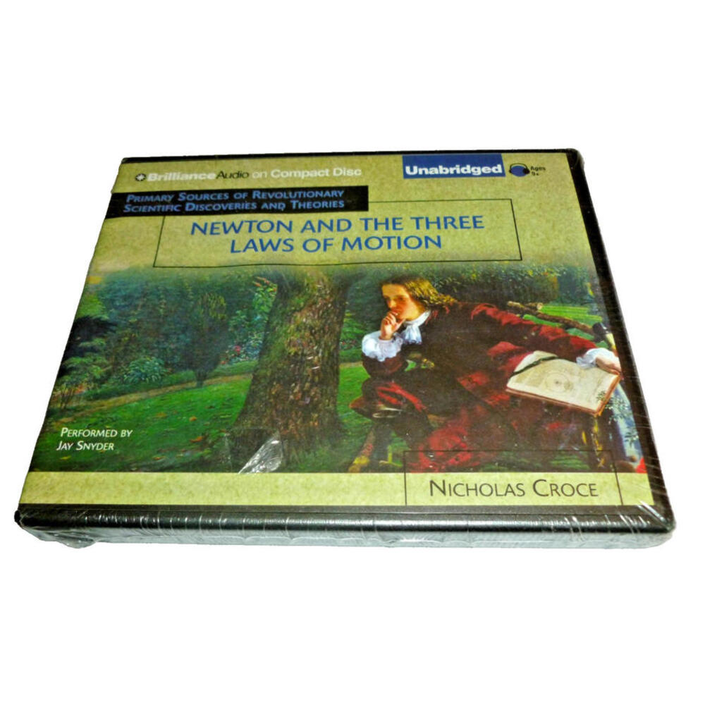 NEW Newton and the Three Laws of Motion, Croce, Nicholas Audiobook USA Seller
